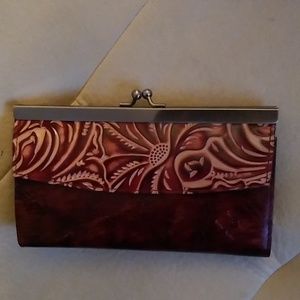 Leather Patricia Nash Kisslock New Wallet